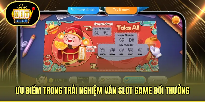 Điểm cộng trong trải nghiệm ván slot thú vị